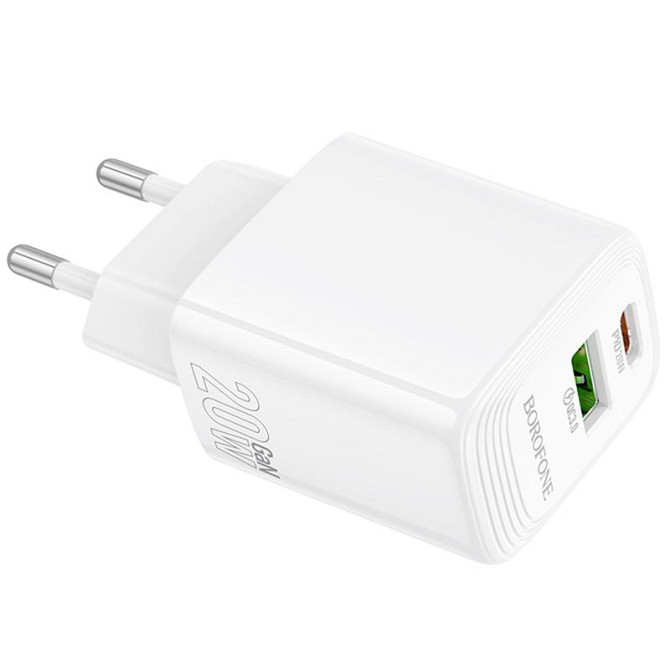 СЗУ Borofone BN27 Fuente PD20W+QC3.0 (1USB-A/1C) Херсон - изображение 5