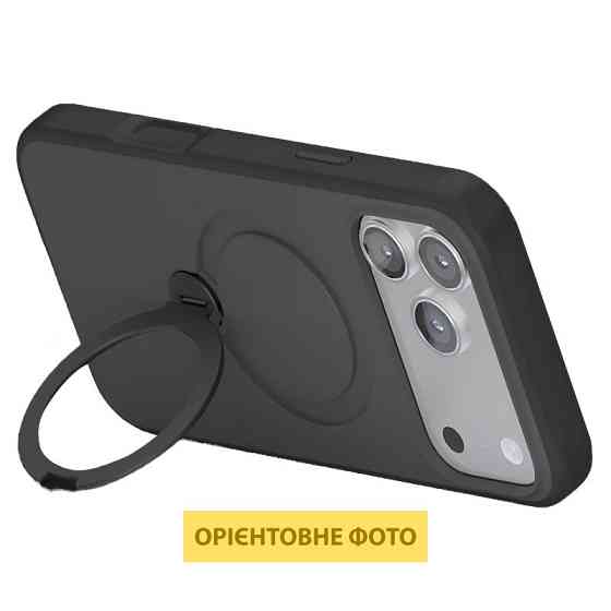 TPU+PC чехол Metal Buttons with MagSafe Colorful HQ Ring для Apple iPhone 17 (6.3") Херсон
