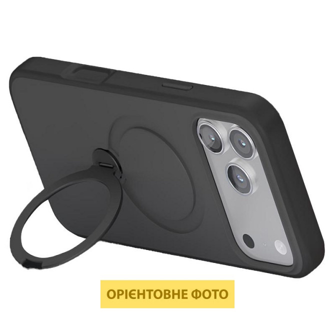 TPU+PC чехол Metal Buttons with MagSafe Colorful HQ Ring для Apple iPhone 17 (6.3") Херсон - изображение 2