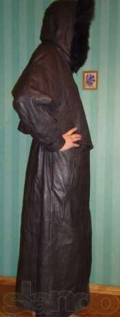 Кожаное пальто в отличном состоянии р. 48-50 Київ - зображення 3