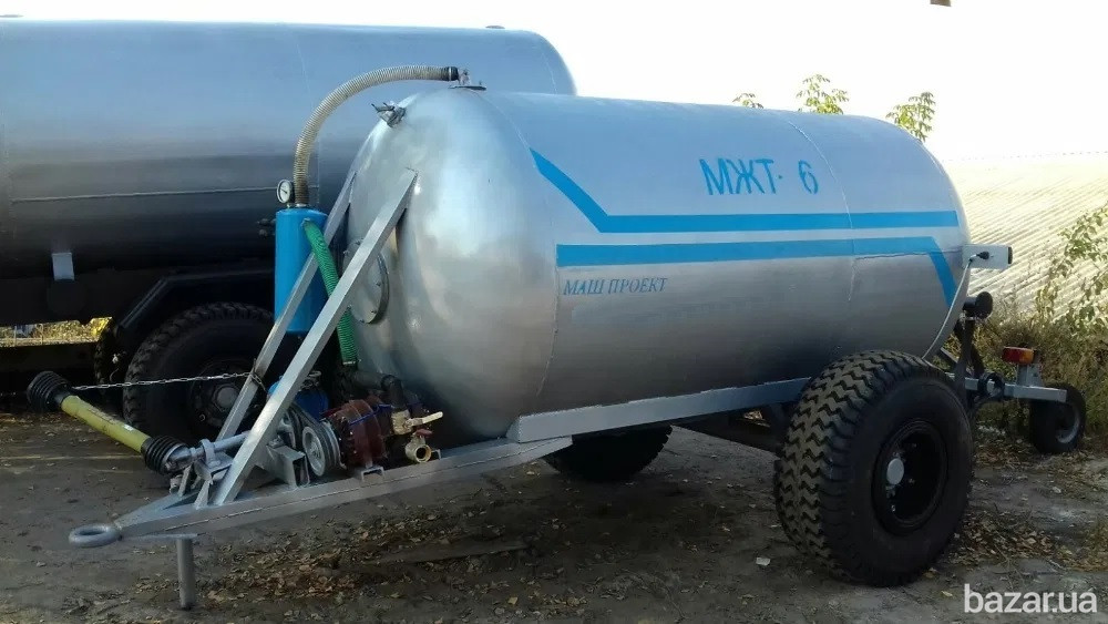 Бочка МЖТ-6 для внесения жидкого навоза и жидких органических удобрений Белая Церковь - изображение 2