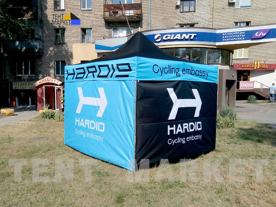 Виготовлення 3х3 шатри рекламні, промо-палатки, намети брендовані з логотипами, тенти з друком Запорожье - изображение 12