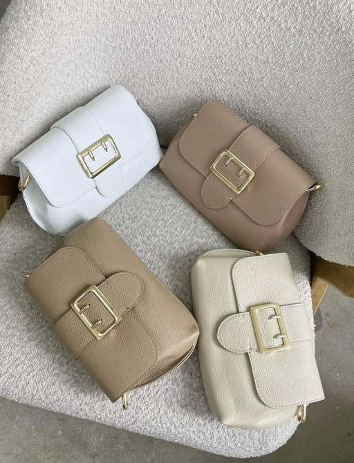 Стильна шкіряна сумка через плече Італійська TS000104 Одеса - зображення 2