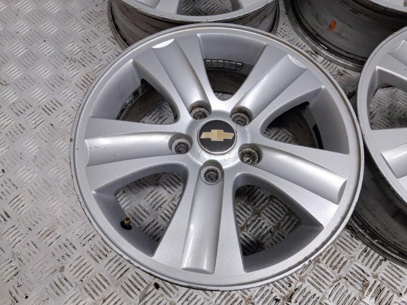 Диски титан комплект R16 Chevrolet Captiva C100 2.0 ДИЗЕЛЬ Z20S 2006 (б/у) Киев - изображение 4