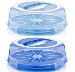 Тортівниця з кришкою Dunya Plastik 30305 30х11 см Київ