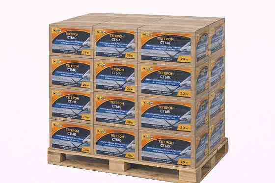 Тегерон Стык Экобит ящик 5 кг герметизирующая морозостойкая нетвердеющая мастика Дніпро