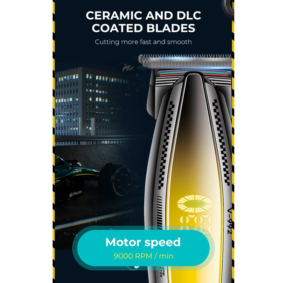 Триммер VGR V-992 GOLD золотистый Київ - зображення 3