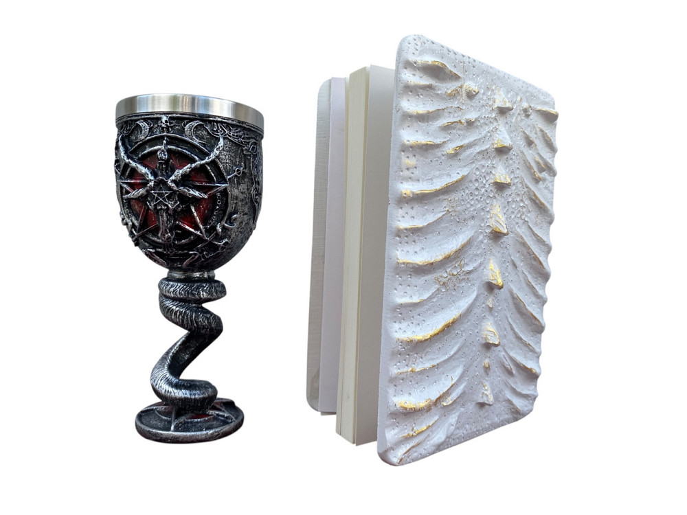 Подарочный набор Бокал 3 Бафомет и Блокнот 3 «Око Ледяного Хранителя» Киев - изображение 2