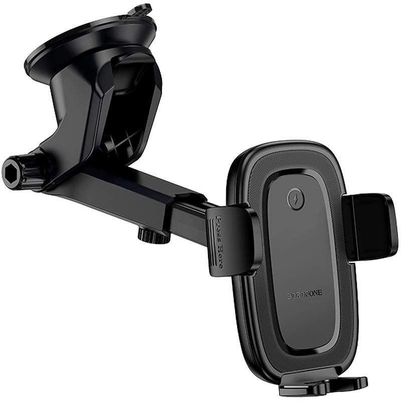 Автодержатель с БЗУ Borofone BH223 Follower 15W (center console) Херсон - изображение 5