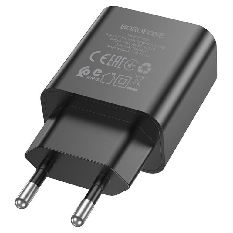 СЗУ Borofone BA72A Spring QC3.0 (1USB-A) Херсон - изображение 3