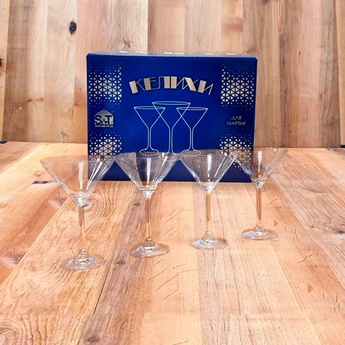 Набір келихів для мартіні SNT 7051-24 260 мл 4 шт Київ - зображення 1