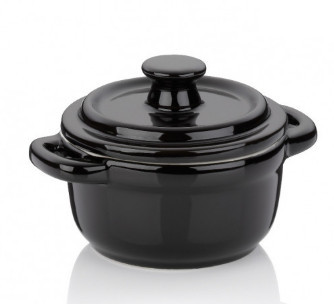 Форма для запікання кругла Kela Malin 11937 10х8 см чорна Київ - зображення 1