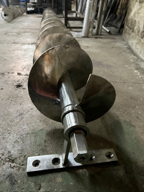 Восстановление и реставрация винтовых конвейеров (шнеков) из нержавеющей стали Львів - зображення 2