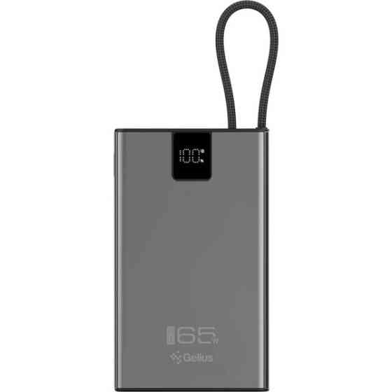 Power Bank Gelius Veyron GP-PB312 20000mAh 65W(QC/PD) Black Харків