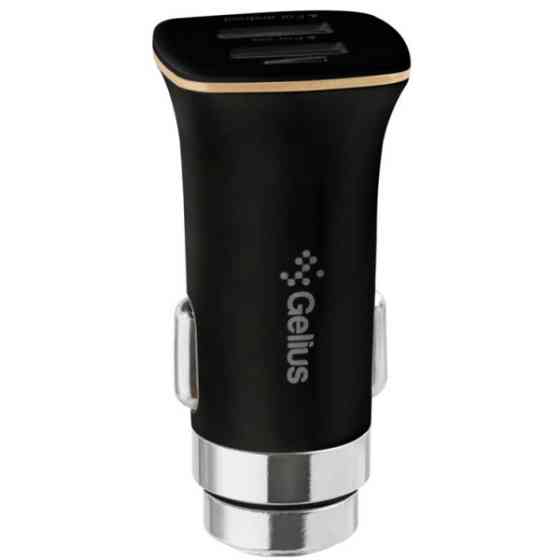 Автомобільний зарядний пристрій Gelius Apollo GP-CC01 15W 3.1A 2USB Black (Код товару:41463) Харків
