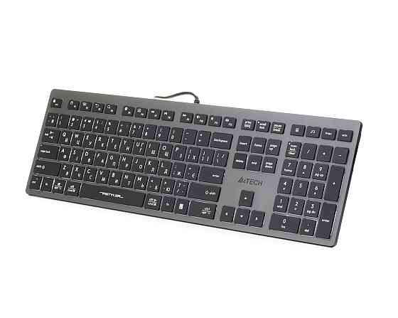 Клавиатура компьютерная проводная A4Tech FX60USB(Grey)Whitebacklit серая Київ