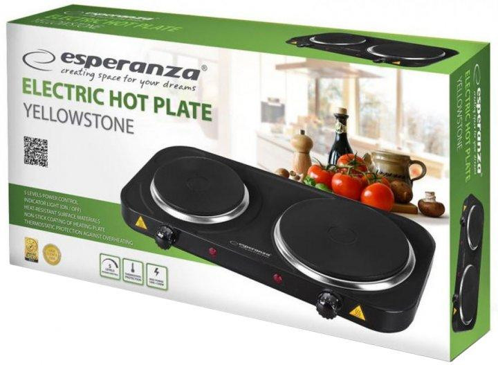 Плита электрическая Esperanza EKH007K 2500 Вт Київ - зображення 2