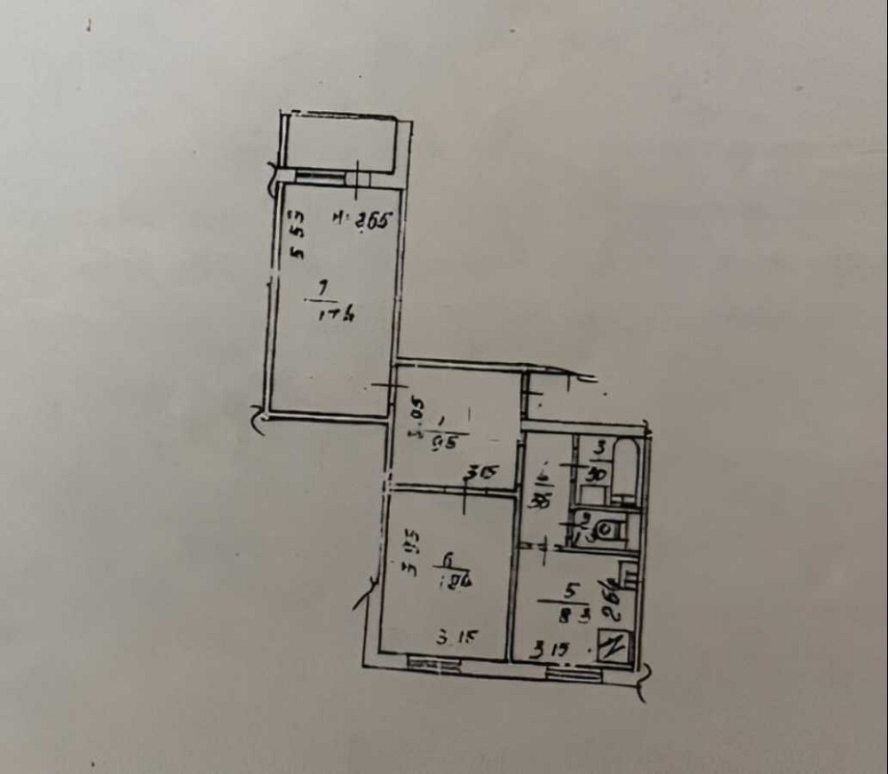 продажа 2-к квартира Киев, Дарницкий, 83000 $ Київ - зображення 5