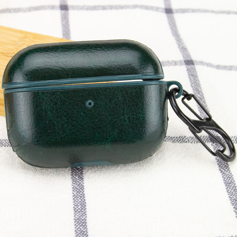Кожаный футляр Leather series для наушников AirPods Pro Херсон - зображення 4