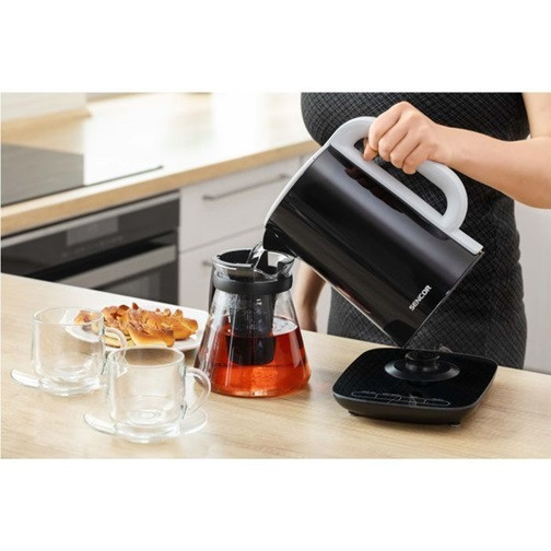 Электрочайник Sencor SWK 1592BK 1.5 л черный Київ - зображення 7