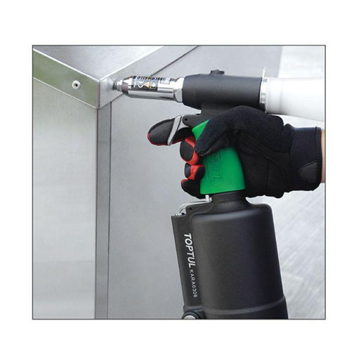 Пневмогидравлический заклепочник для вытяжных заклепок TOPTUL 3.0-6.4 мм KARA0306 Харьков - изображение 3