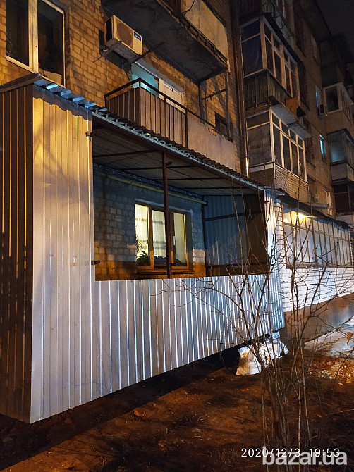 Балкон с нуля и под ключ БЕЗ ПОСРЕДНИКОВ в Харькове Харьков - изображение 5
