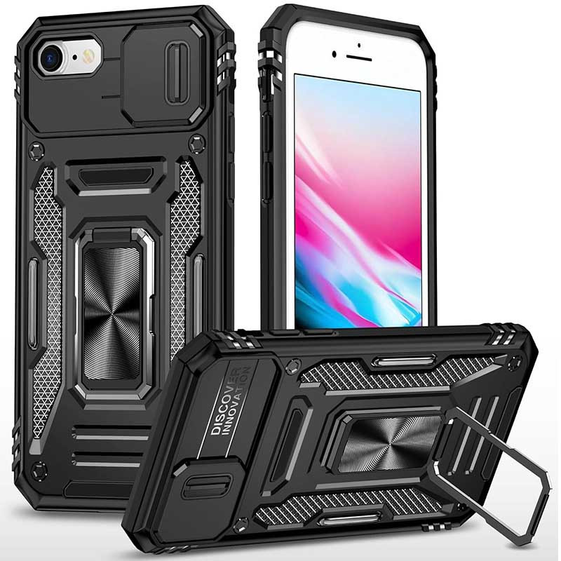 Ударопрочный чехол Camshield Army Ring для Apple iPhone 7 / 8 / SE (2020) (4.7") Херсон - зображення 8