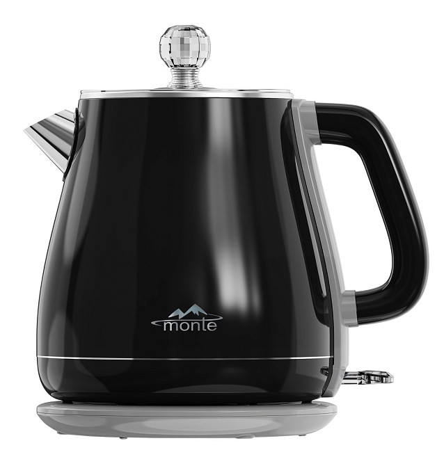Электрочайник Monte MT-1830-BlaСk 1.7 л черный Київ - зображення 1