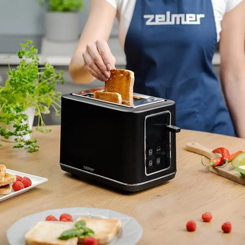 Тостер ZELMER ZTS7990 870 Вт черный Київ - зображення 4