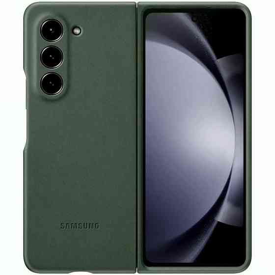 Кожаный чехол Leather Case (AAA) для Samsung Galaxy Z Fold5 Херсон