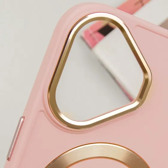 TPU чехол Bonbon Metal Style with MagSafe для Apple iPhone 16 Plus (6.7") Херсон