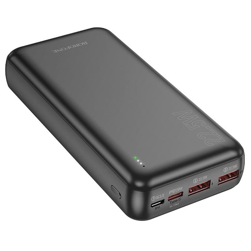 Уценка Портативное ЗУ Power Bank Borofone BJ38A 22.5W+PD20W 20000 mAh Херсон - зображення 3