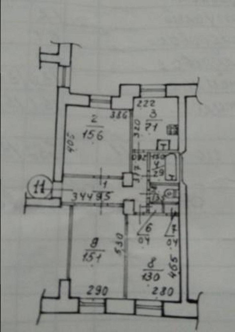 Продам. 3-к.кв. 2/4, удл.Криворожская Днепр - изображение 1