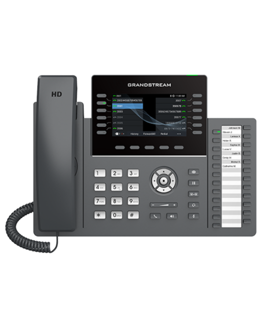 Grandstream GRP2636, ip-телефон, 6 sip акаунтів, 24 BLF, WiFi, Bluetooth, 2 порти Gigabit, PoE Київ - зображення 1