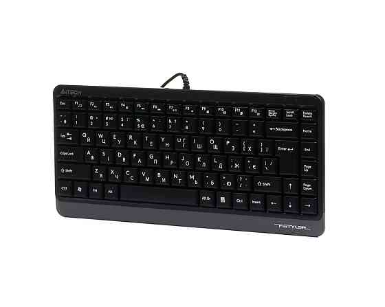 Клавиатура компьютерная проводная A4Tech Fstyler Compact Size FK11 USB (Grey) серая Киев