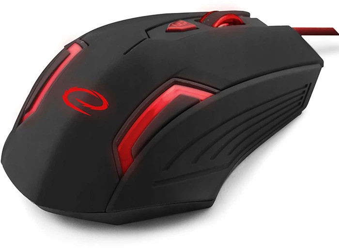 Мышь компьютерная проводная Esperanza MX205 Fighter Red EGM205R красная Киев - изображение 2