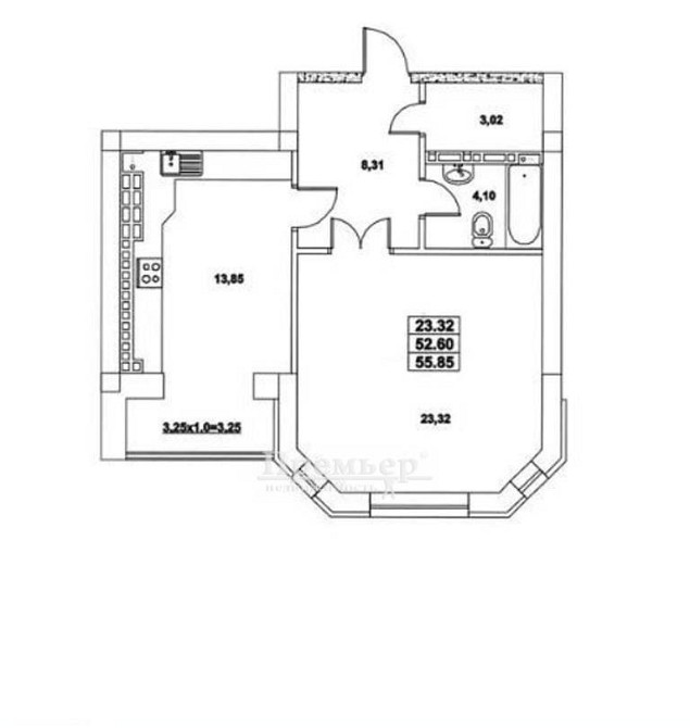 Продам 1 кімнатну квартиру Одесса - изображение 1