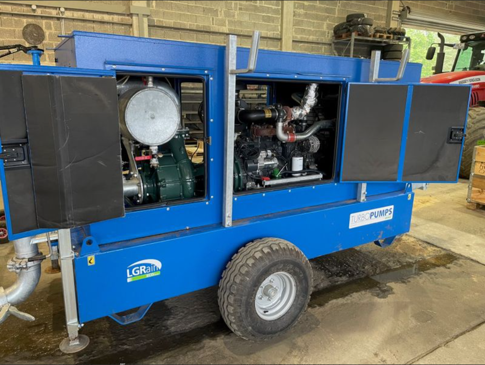 Дизельна насосна станція мотопомпа з звукопоглинаючим кожухом Idrofoglia Киев - изображение 1