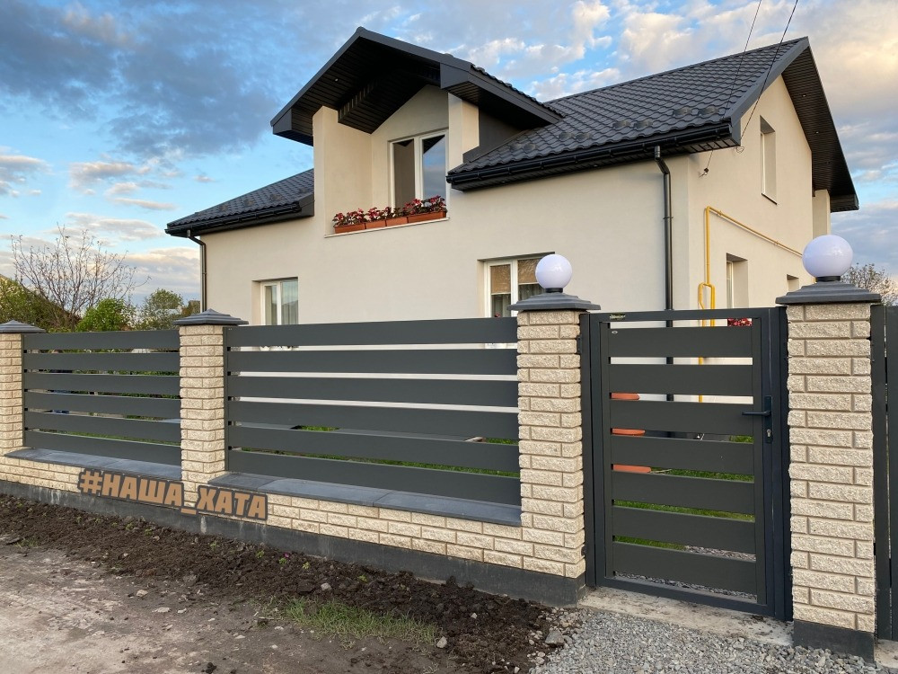 Паркан Ранчо Львів. Металеві ламелі на паркан Львів Львів - зображення 3