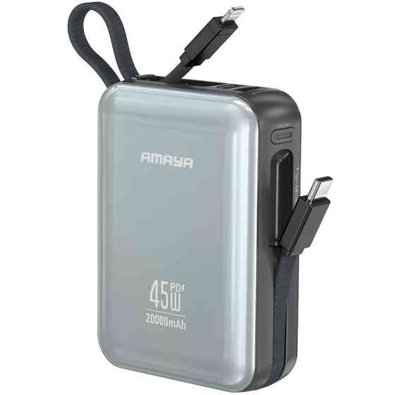 Портативное ЗУ Power Bank Amaya F213C PD45W with cable 20000 mAh Херсон