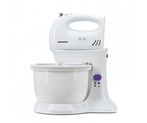 Міксер с чашей HEINNER HMB-350UV 300 Вт белый Київ - зображення 1