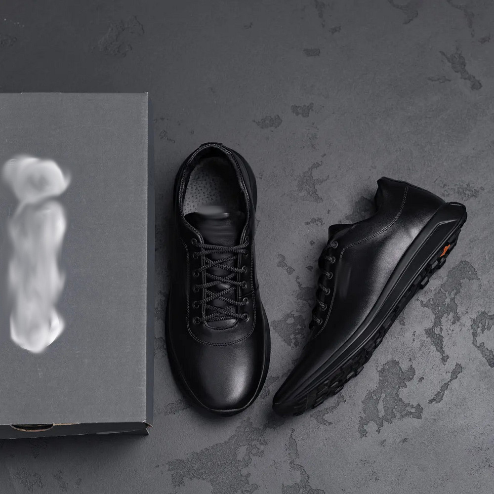 Мужские кожаные кроссовки  Е-series Киев - изображение 10