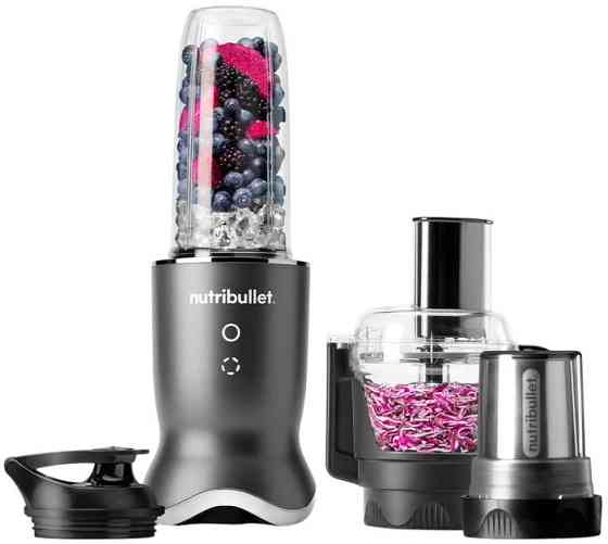 Блендер стационарный Nutribullet NB1224DG 1200 Вт черный Київ