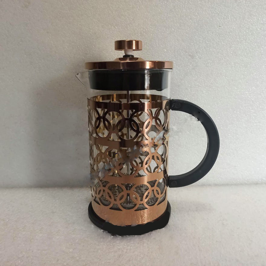 Френч-прес Bohmann BH-9160-CP 600 мл Київ - зображення 1