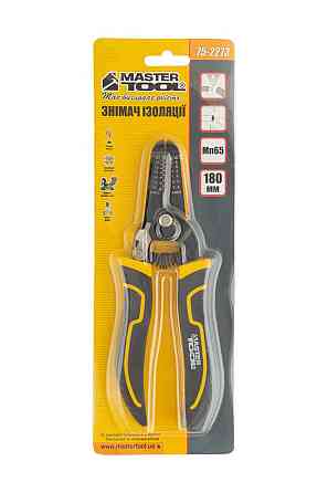 Съемник изоляции мультифункциональный MASTERTOOL 0.3-6.0 мм² Mn65 75-2273 Харьков