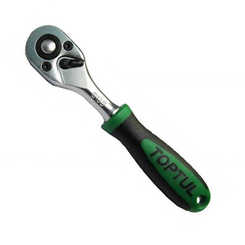 Трещотка 1/4" TOPTUL 36 зубцов (масло-бензостойкая ручка) S135 Харків - зображення 1