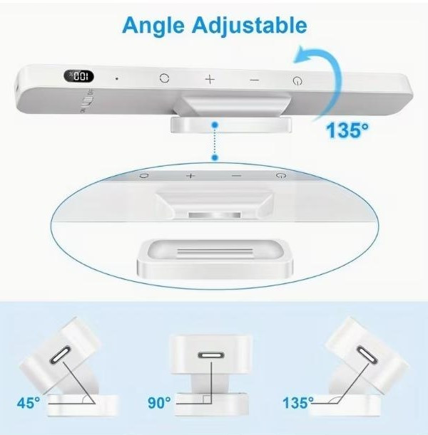 LED світильник з пультом і сенсорним керуванням, магнітне кріплення, акумуляторний Київ - зображення 2