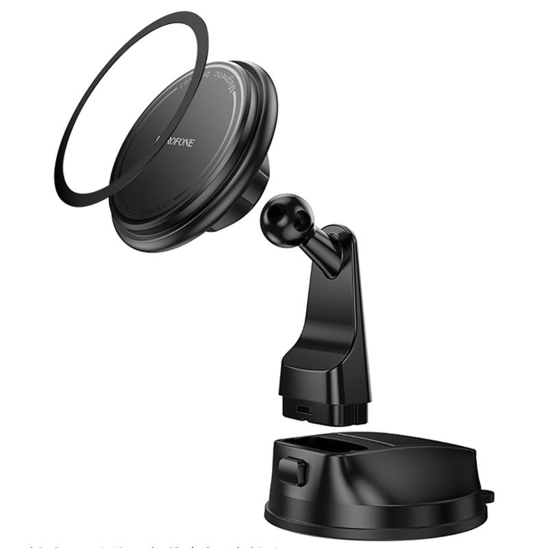 Автодержатель Borofone BH136 Parker ring magnetic (center console) Херсон - зображення 3
