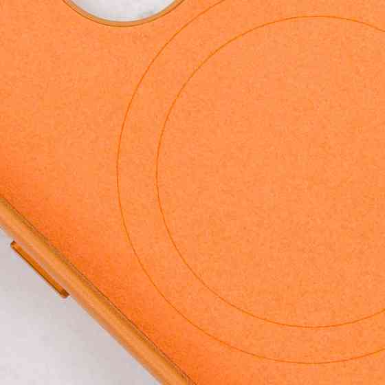Кожаный чехол Leather Case (AAA) with MagSafe and Animation для Apple iPhone 14 Pro Max (6.7") Херсон