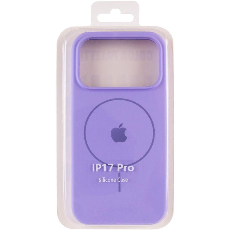 Чехол Silicone Case Full Protective (AA) V2 with MagSafe для Apple iPhone 17 Pro (6.3") Херсон - зображення 4
